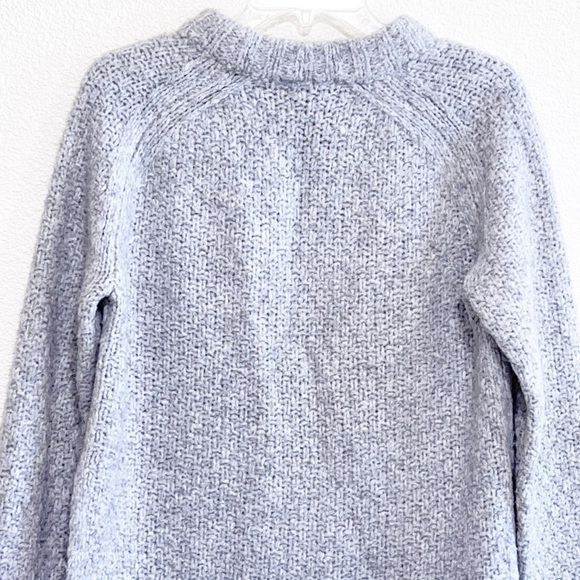 Steven Alan Woman Gray Virgin WOOL Cowl Sweater Size S - Picture 5 of 13